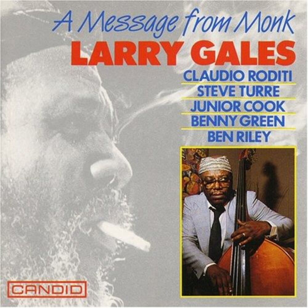 Larry Gales - A Message From Monk   CD